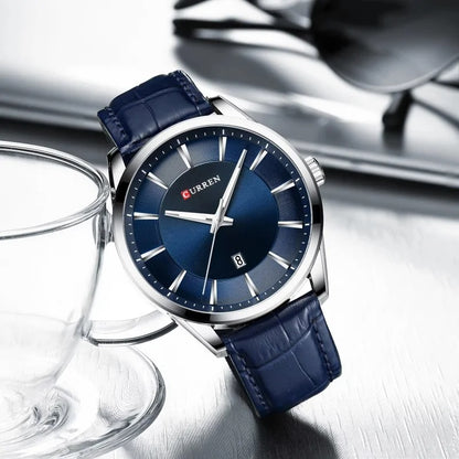 Reloj Curren 8365 Hombre Cuero Ejecutivo — vista 6 | Foucault Relojes
