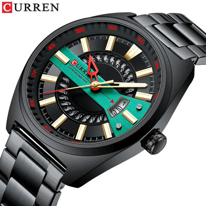 Reloj Curren 8403 Hombre Acero con Calendario