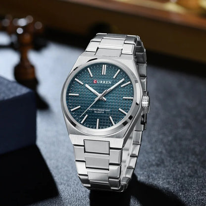 Reloj Curren 8439 Hombre Acero Minimalista