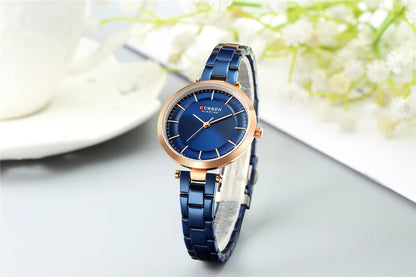Reloj Curren 9054 Mujer Acero Creativo