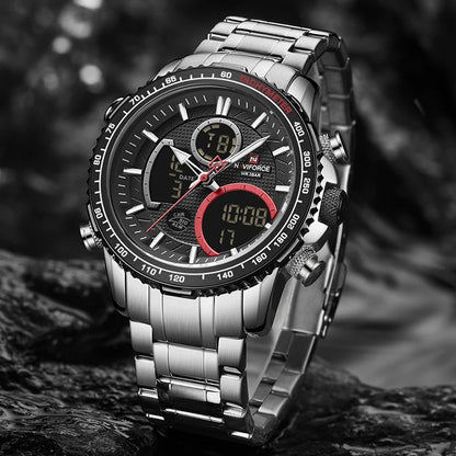 Reloj Naviforce NF9182 Hombre Acero Fase Lunar