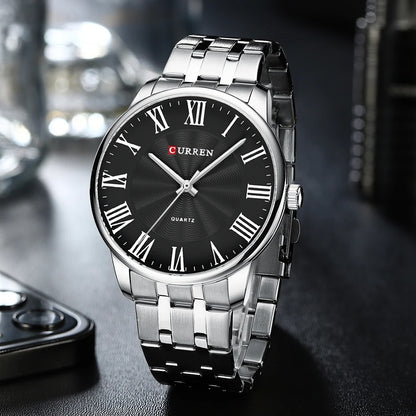 Reloj Curren Hombre Acero Ultrafino Retro