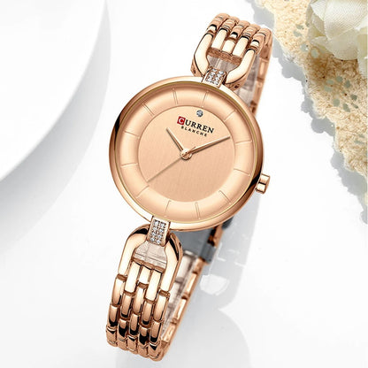 Reloj Curren 9052 Mujer Acero con Cristales
