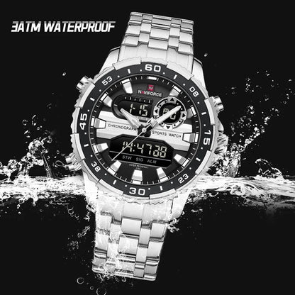 Reloj Naviforce Hombre Acero Analógico Digital