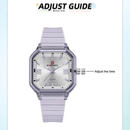 Reloj Naviforce NF6108 Mujer Silicona Luminoso