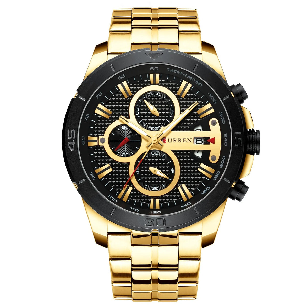Reloj Curren 8337 Hombre Acero Multifunción