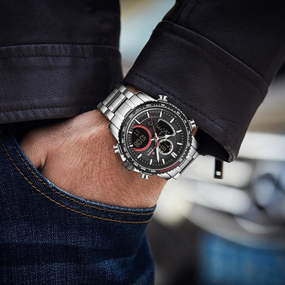 Reloj Naviforce NF9182 Hombre Acero Fase Lunar