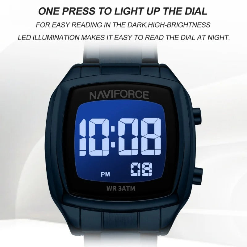 Reloj Naviforce NF5047 Mujer Digital Acero