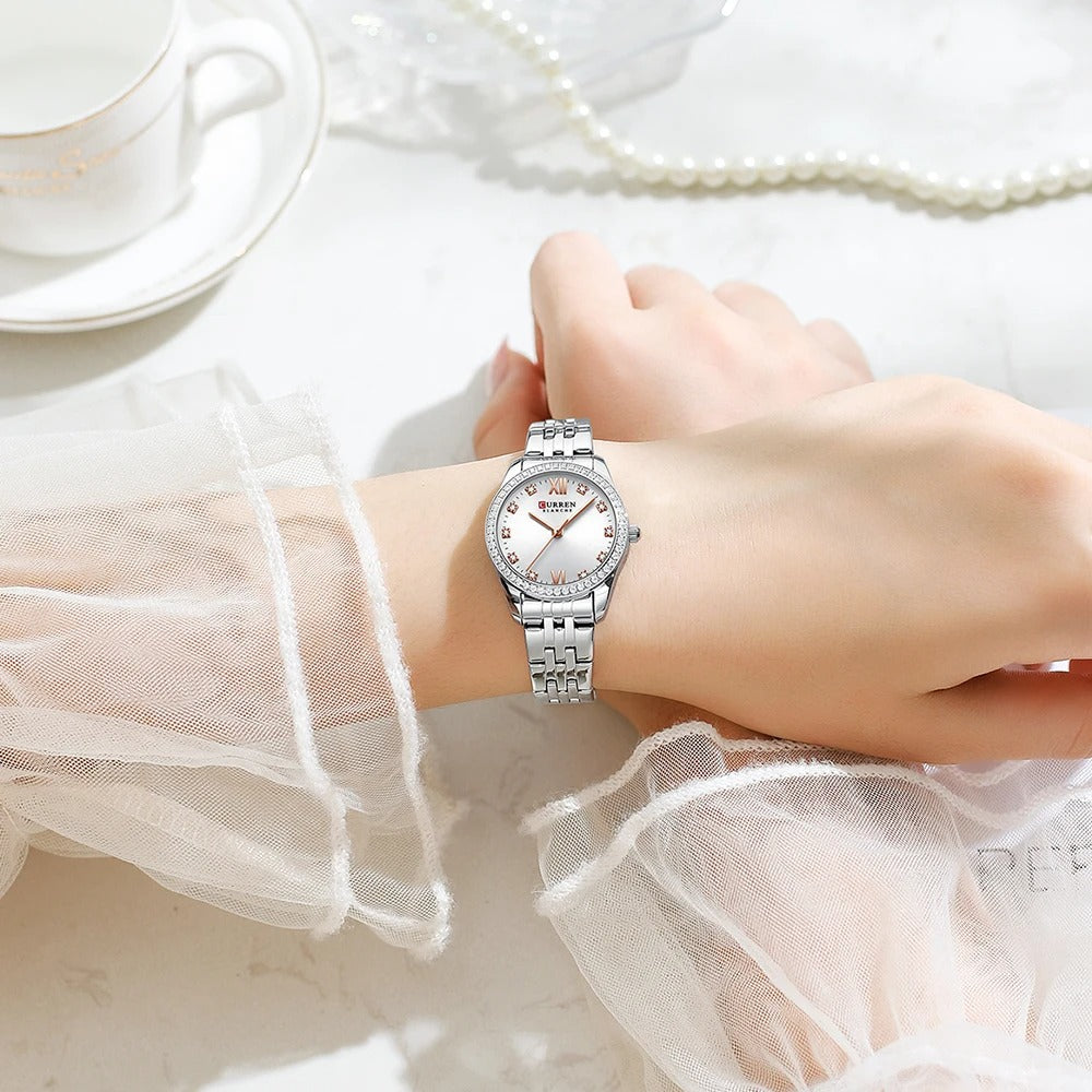Reloj Curren Mujer Acero Minimalista