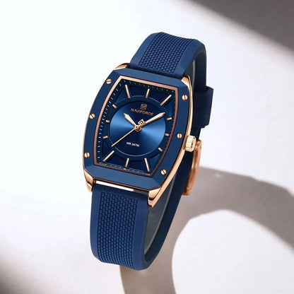 Reloj Naviforce NF5049 Mujer Tonneau Silicona