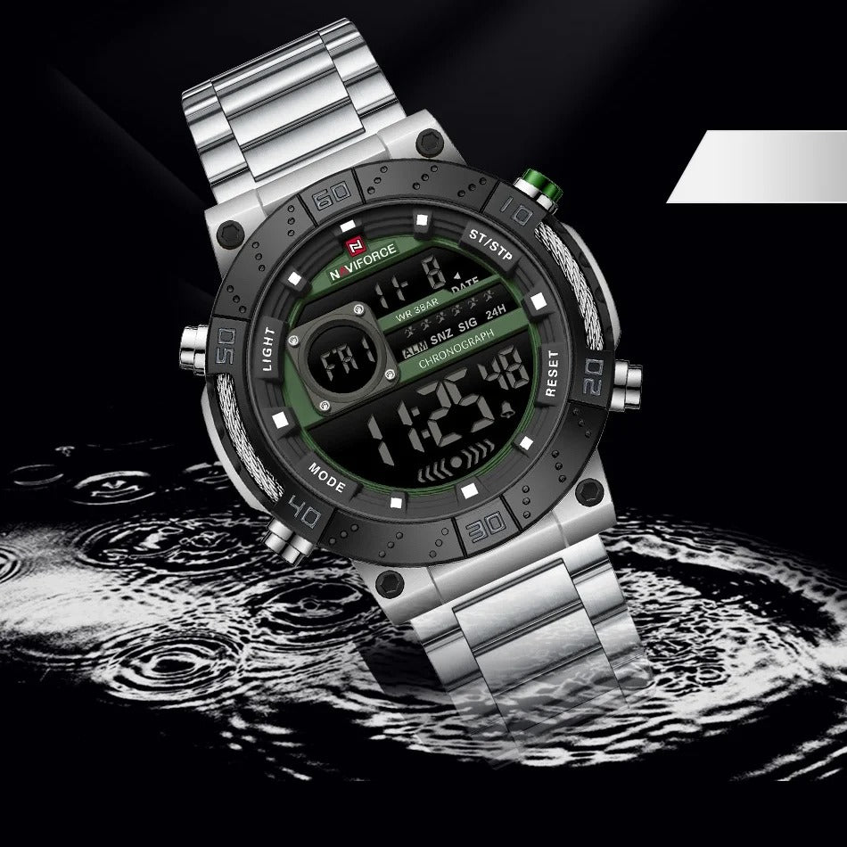 Reloj Naviforce NF9241S Hombre Acero Digital
