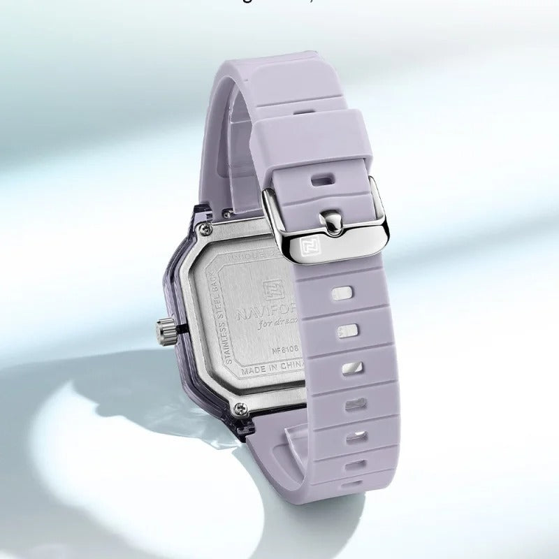 Reloj Naviforce NF6108 Mujer Silicona Luminoso