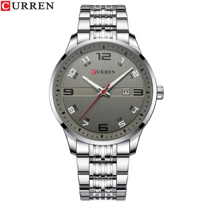 Reloj Curren 8411 Hombre Acero Calendario