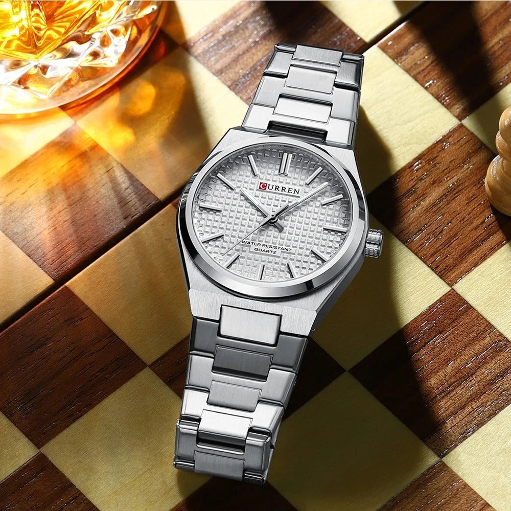 Reloj Curren 8439 Hombre Acero Minimalista