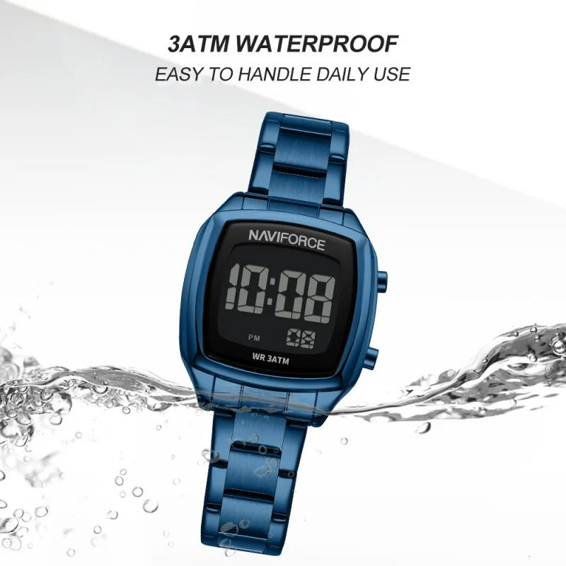Reloj Naviforce NF5047 Mujer Digital Acero