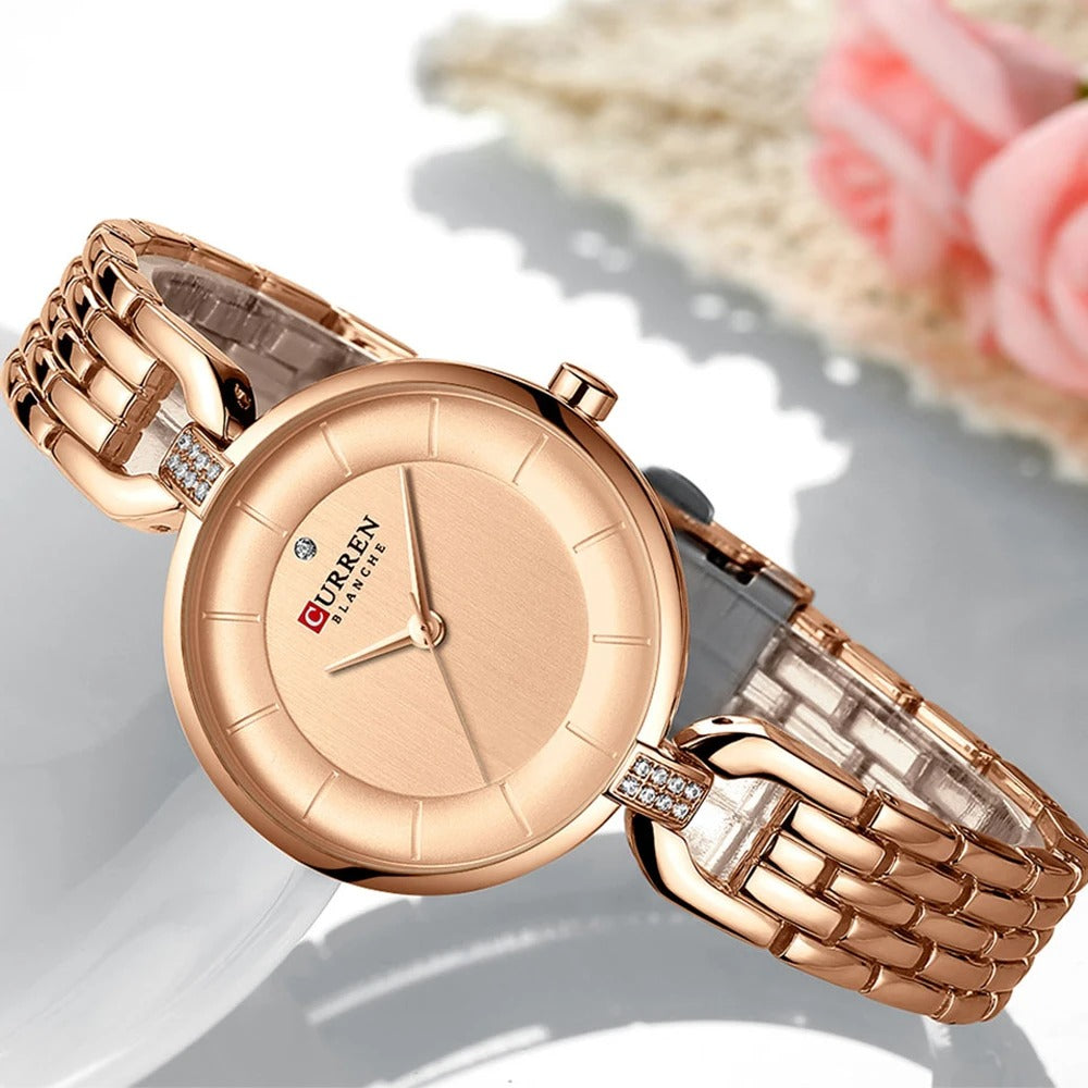 Reloj Curren 9052 Mujer Acero con Cristales