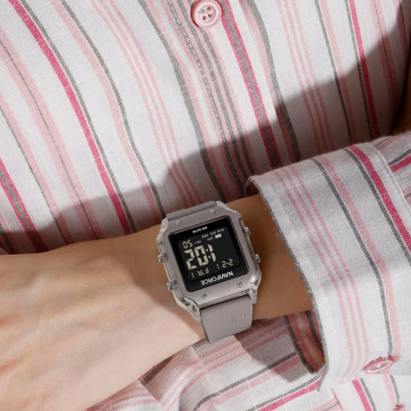 Reloj Naviforce NF6105 Mujer Digital Silicona Amarillo