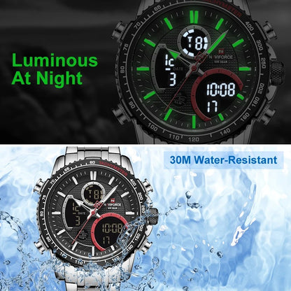Reloj Naviforce NF9182 Hombre Acero Fase Lunar