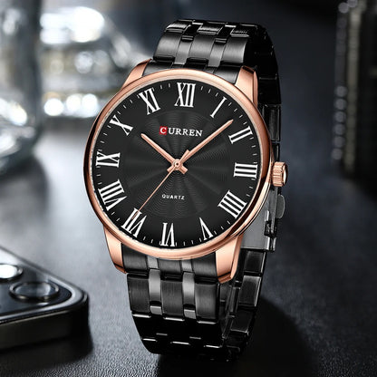 Reloj Curren Hombre Acero Ultrafino Retro