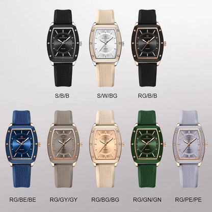 Reloj Naviforce NF5049 Mujer Tonneau Silicona