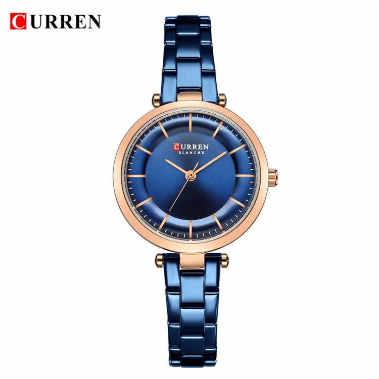Reloj Curren 9054 Mujer Acero Creativo