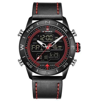 Reloj Naviforce NF9144 Hombre Cuero Doble Pantalla — vista 1 | Foucault Relojes
