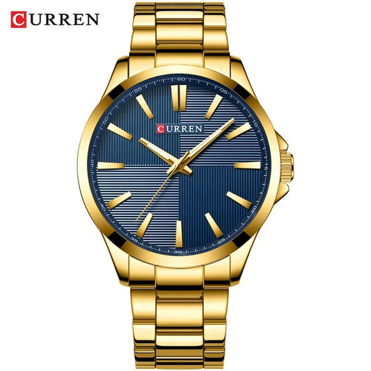 Reloj Curren Hombre Acero Malla Elegante — vista 1 | Foucault Relojes