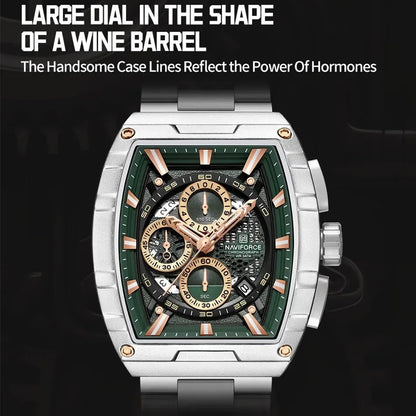 Reloj Naviforce NF8066 Hombre Acero Cronógrafo