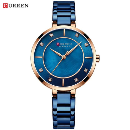 Reloj Curren 9051 Mujer Acero Clásico