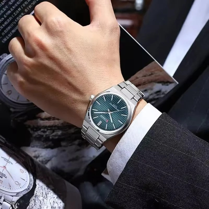 Reloj Curren 8439 Hombre Acero Minimalista