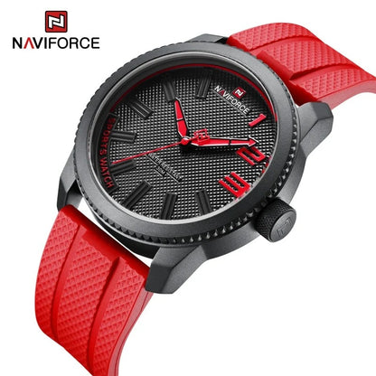 Reloj NAVIFORCE NF9202T para Hombre – Cuarzo Deportivo con Correa de Silicona, Calendario y Resistencia al Agua | Foucault Chile