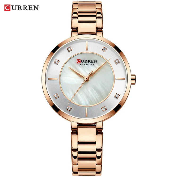 Reloj Curren 9051 Mujer Acero Clásico