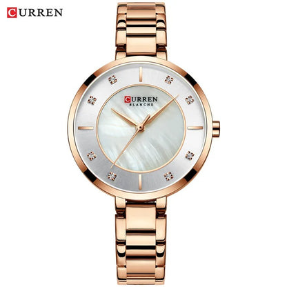 Reloj Curren 9051 Mujer Acero Clásico