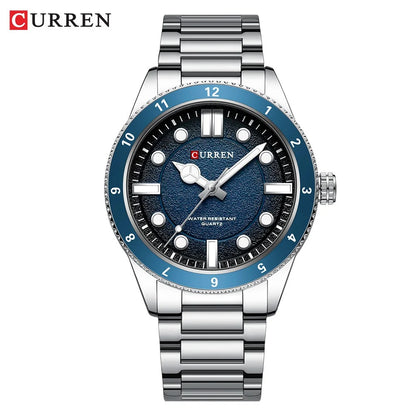 Reloj Curren 8450 Hombre Correa de Acero Verde