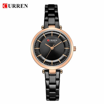 Reloj Curren 9054 Mujer Acero Creativo
