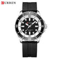 Reloj Curren 8448 Unisex Deportivo de Cuarzo con Correa de Silicona | Resistente al Agua