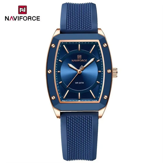 Reloj Naviforce NF5049 Mujer Tonneau Silicona