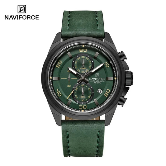 Reloj Naviforce NF8075 Hombre Cuero Cronógrafo