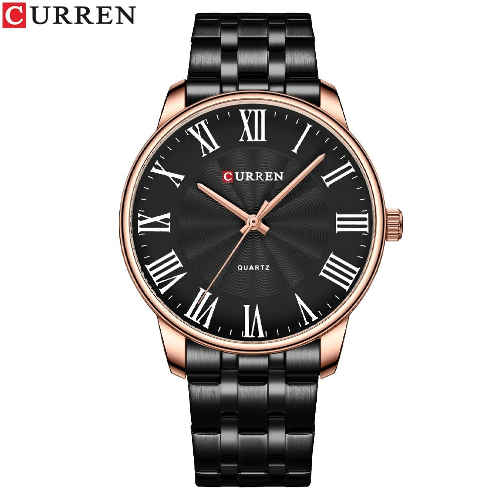Reloj Curren Hombre Acero Ultrafino Retro