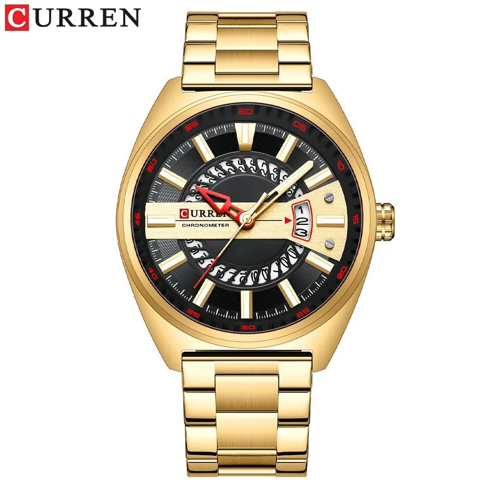 Reloj Curren 8403 Hombre Acero con Calendario