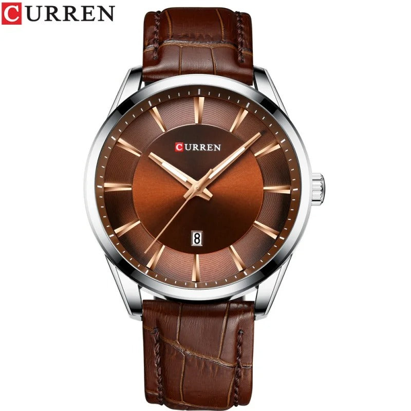 Reloj Curren 8365 Hombre Cuero Ejecutivo — vista 1 | Foucault Relojes