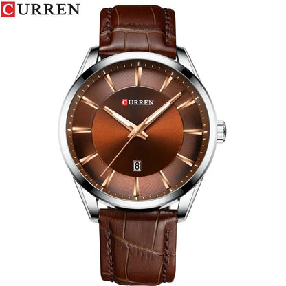Reloj Curren 8365 Hombre Cuero Ejecutivo — vista 1 | Foucault Relojes