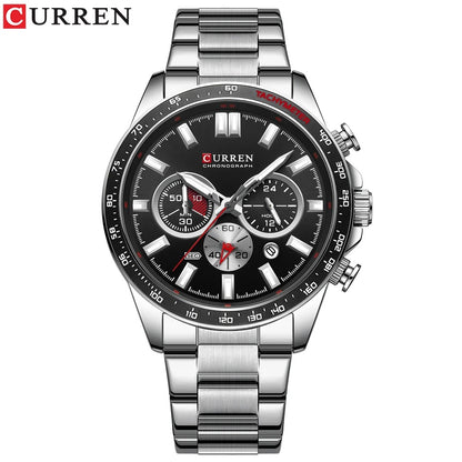 Reloj Curren 8418 Hombre Acero Cronógrafo