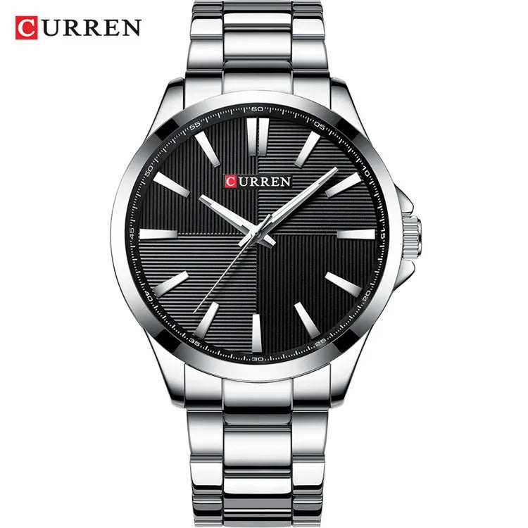 Reloj Curren Hombre Acero Malla Elegante — vista 3 | Foucault Relojes