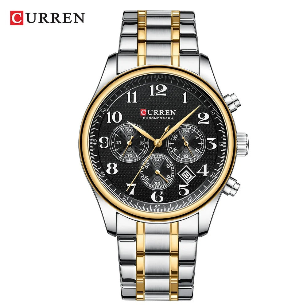 Reloj Curren 8466 Hombre Acero Ejecutivo