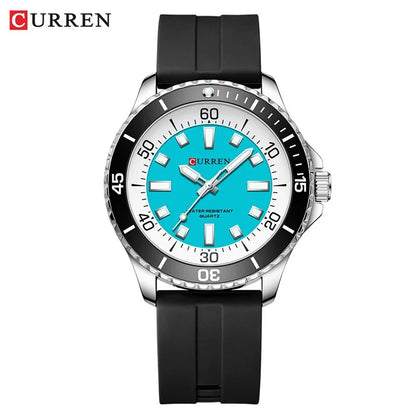 Reloj Curren 8448 Unisex Deportivo de Cuarzo con Correa de Silicona | Resistente al Agua