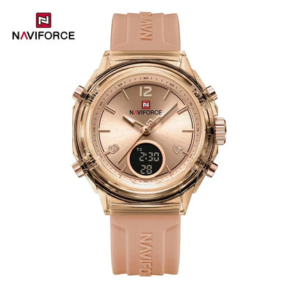 Reloj Naviforce Mujer Digital Silicona 5ATM
