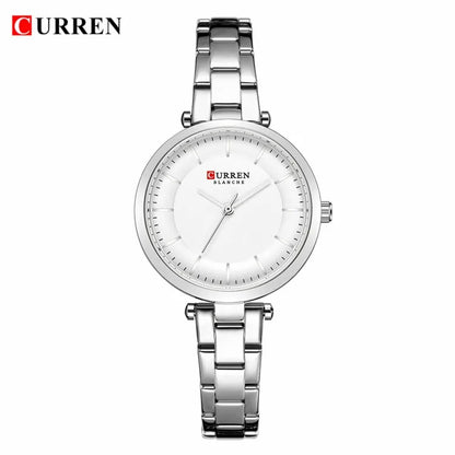 Reloj Curren 9054 Mujer Acero Creativo