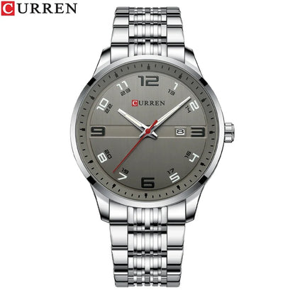 Reloj Curren 8411 Hombre Acero Calendario