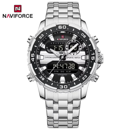Reloj Naviforce Hombre Acero Analógico Digital